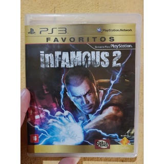 Jogo Infamous 2 - Ps3 - Mídia Física - Dublado Em Português