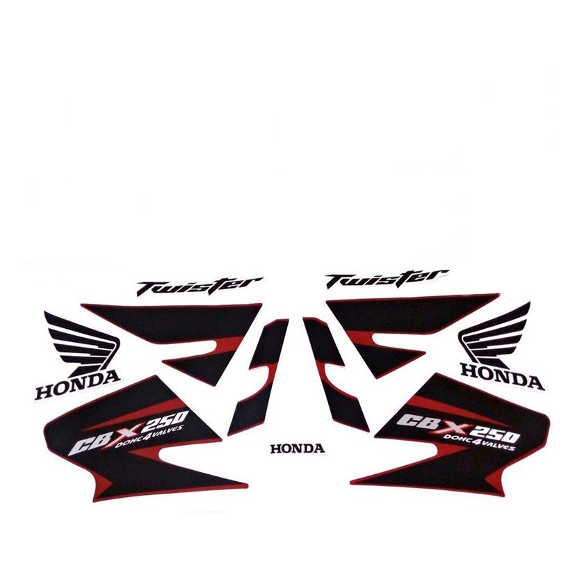 Kit Adesivos Moto Honda Twister Cbx 250 2008 Modelo Original