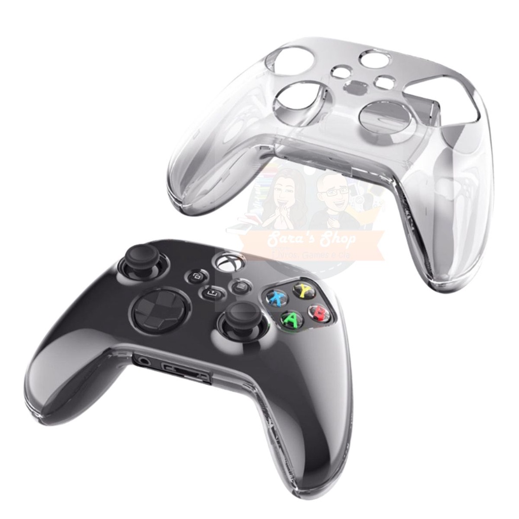 Capa Protetora Do Controlador De Jogo De Silicone De Design De Pata De Gato  Geeshare 4 Peças/conjunto Compatível Com O Controlador Xbox Series X Com 2  Tampas De Proteção De Polegar E