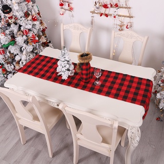 Toalha De Mesa Retangular Xadrez Impermeável À Prova De Óleo / Toalha De  Mesa Lavável Para Decoração De Natal