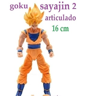 boneco Dragon Ball Z ARTICULADOS goku.frezza.super sayajins 15 a 17 cm