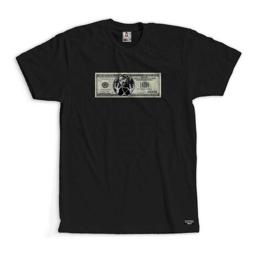 Camiseta Camisa Dolar Tupac 2pac Rap Hip Hop Ny Thug Life