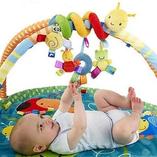 Carrinho De Passeio Brinquedos Pendurados Na Cama De Bebê Cadeira Atividade Infantil Brincar Novo