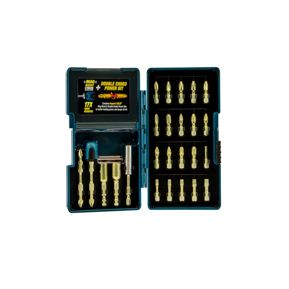 Jogo de Bits Impact Gold Makita com 26 peças - B-69163 | Shopee Brasil