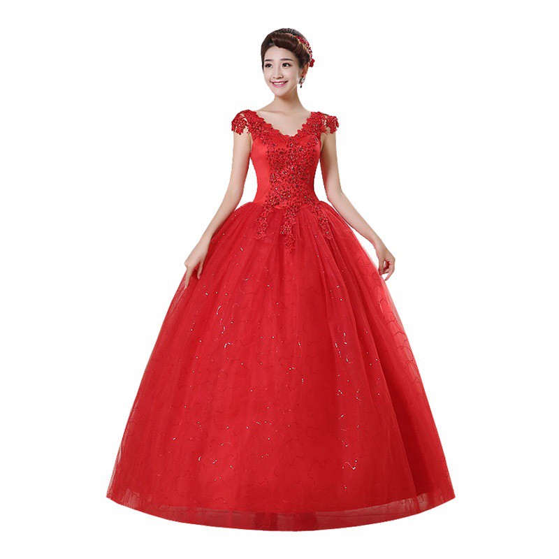 Vestidos para best sale debutantes vermelho