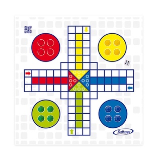 Jogo De Tabuleiro Ludo Coluna verso trilha sobe e desce nostalgia