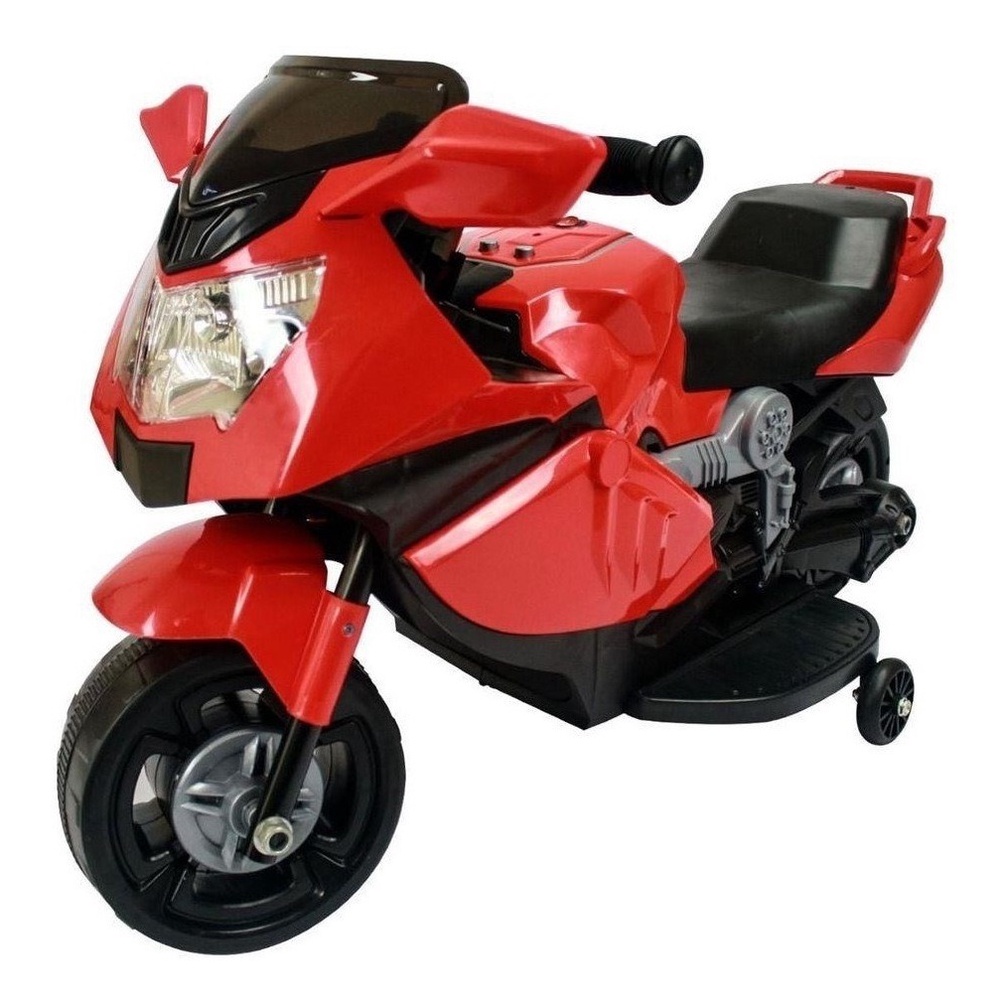 Moto Elétrica Infantil Super Moto GT2 Turbo Vermelha 12V - B