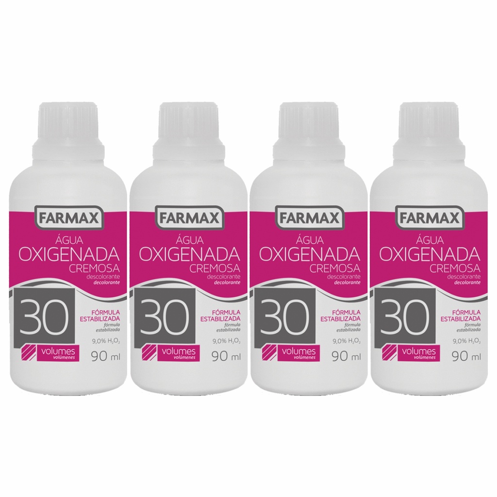 Farmax Água Oxigenada Volume 40 90ml – Kiosk Brazil