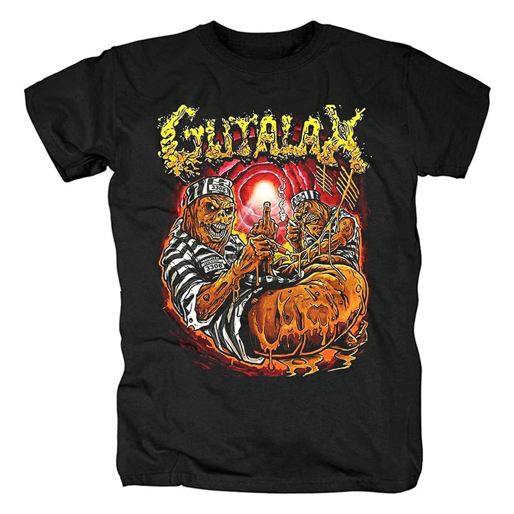 Tshirt Dos Homens Gutalax Rock Camisetas