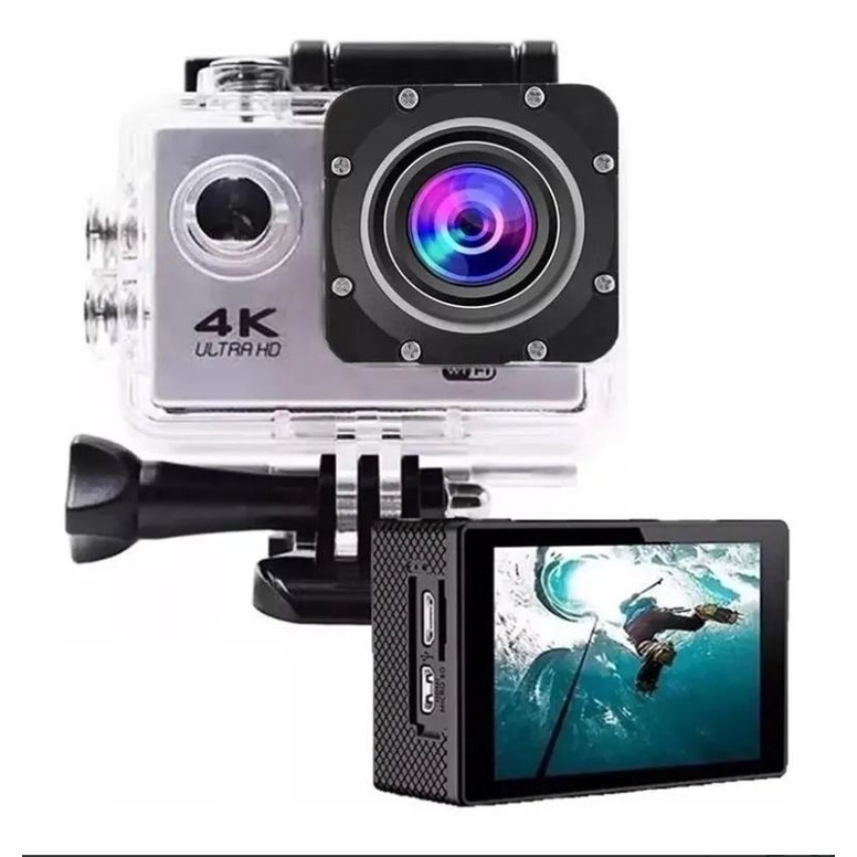 Câmera Action Go Cam Pro Sport Ultra 4K | Shopee Brasil