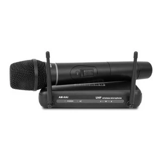 Microfone sem fio UHF Arcano AM-HA1 c/ transmissor de mão