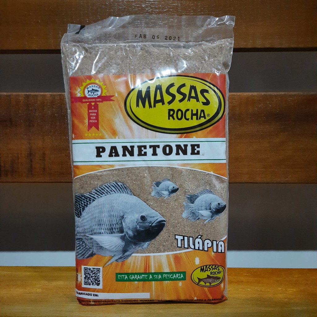 Massas Rocha para pesca de Tilápia - DIVERSOS SABORES - 500G | Shopee ...