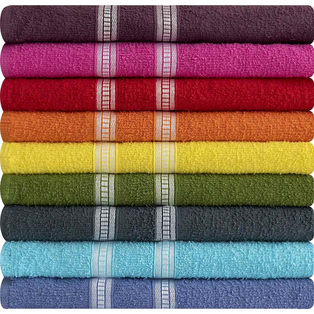 Kit 5 Toalhas de Banho Madri Ótima Absorção