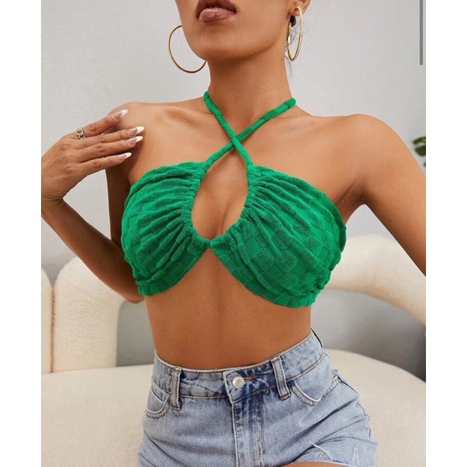 cropped shein  Shopee Brasil