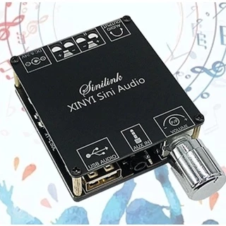 Mini Amplificador Bluetooth 50w+50w Aux/usb Xy-c50h