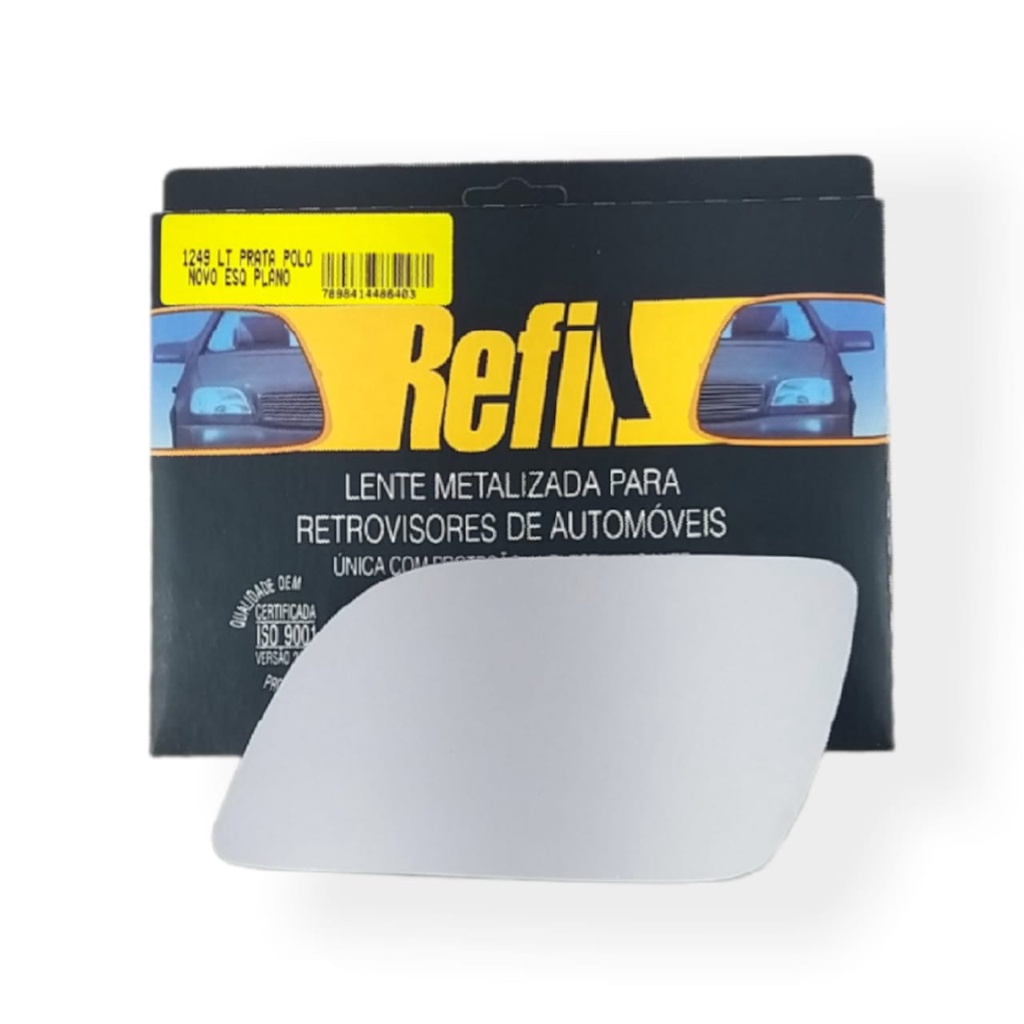 Lente Retrovisor Espelho Refil Polo Novo Plana Lado Esquerdo Flabeg Shopee Brasil