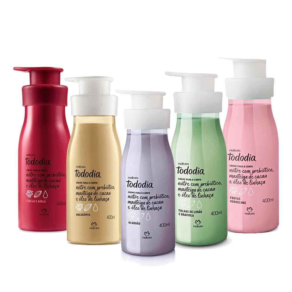 Hidratante Todo dia Natura 400ml (Fragrâncias e tamanhos diversos)