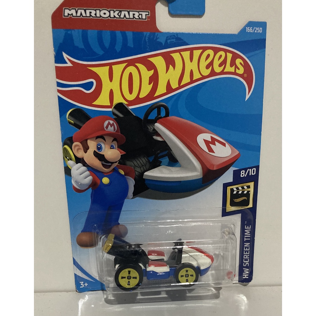 Carrinho Hotwheels Mario Standart Kart Shopee Brasil