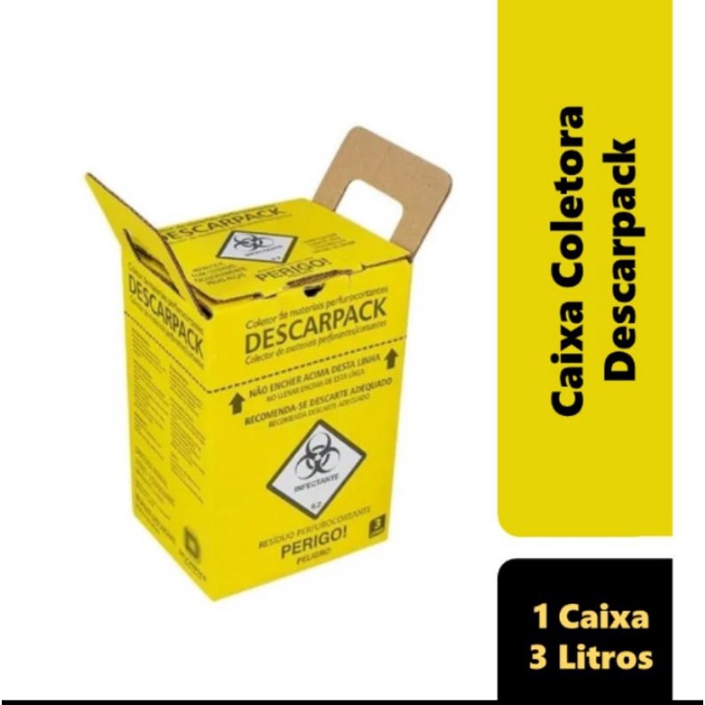 Caixa Coletor Perfuro Cortante em Promoção na Shopee Brasil 2024