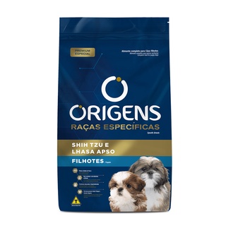 Ração Origens Cães Filhotes Shihtzu/Lhasa - 3Kg