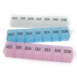 Porta Comprimidos Semanal - Diário-