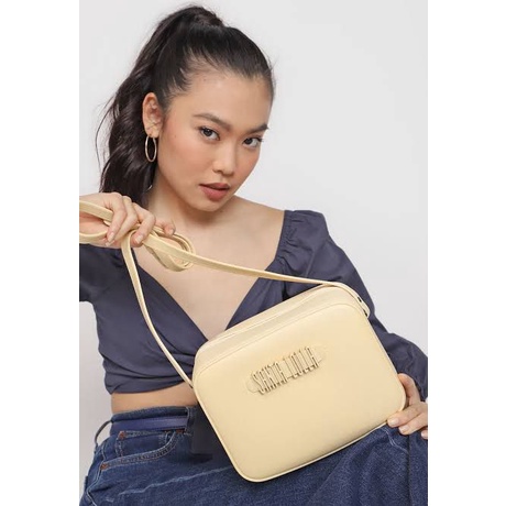 Bolsa Santa Feminina Lola Lisa Emborrachada Ajustavel Transversal de Ombro