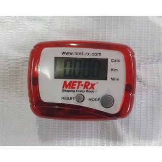 Cronômetro de Exercícios para Brinde Academia e Atletas Pedometer MET-RX