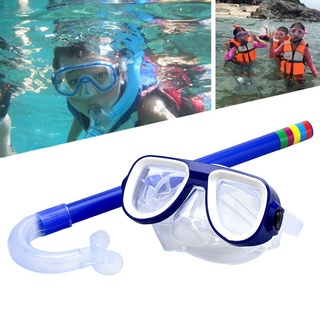Kit de Mergulho Infantil Máscara e Snorkel Praia Verão Piscina