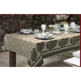 Toalha Mesa Linhao retangular 4/6/8/ Lugares