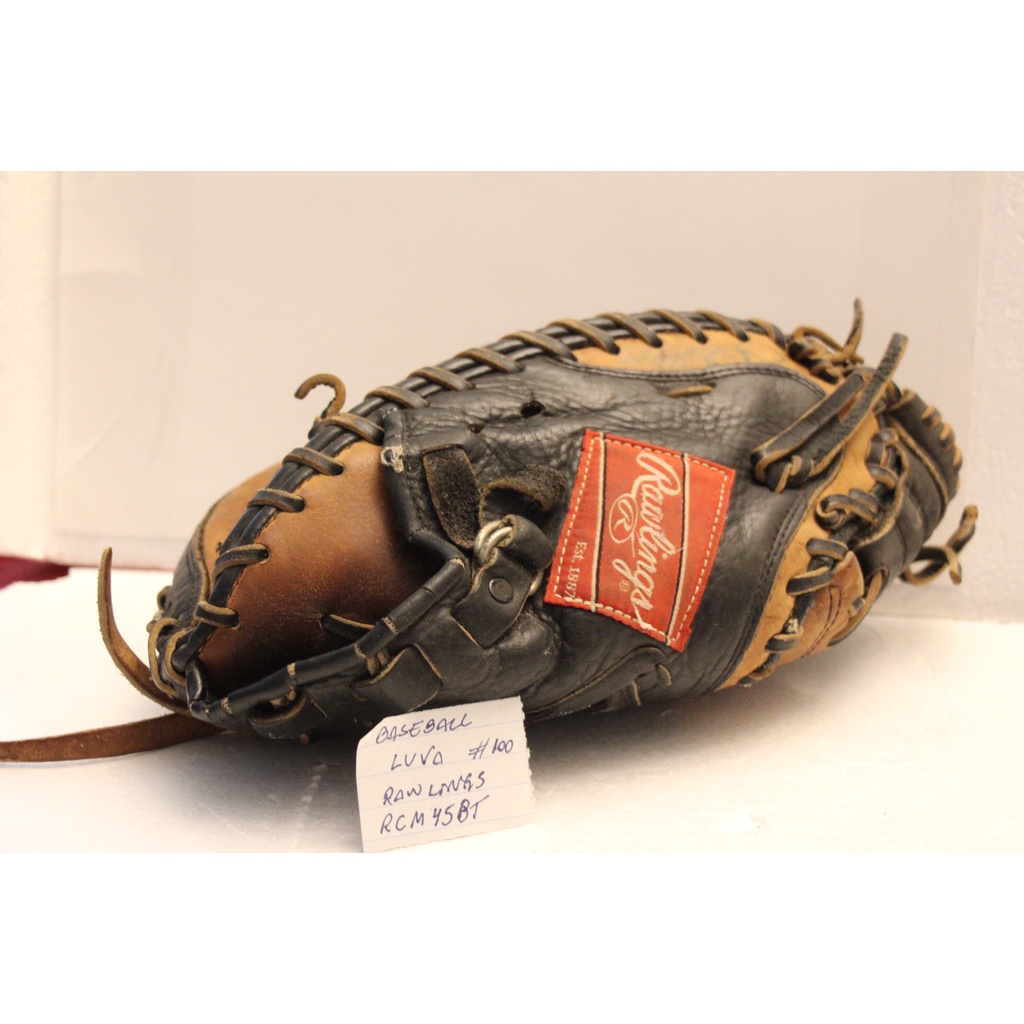 (ref 28) ESPORTE - BASEBALL LUVA BASEBALL #100 LUVA RAWLINGS RCM45BT