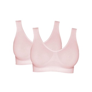 2 Top Bandini Hanes Feminino Sem Costura Básico Liso