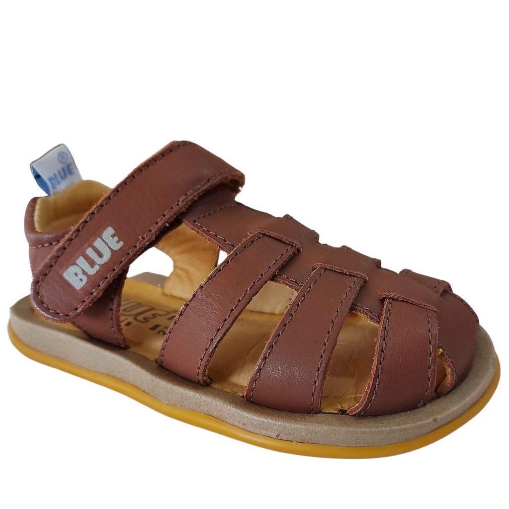 Sandalias de store couro infantil masculina