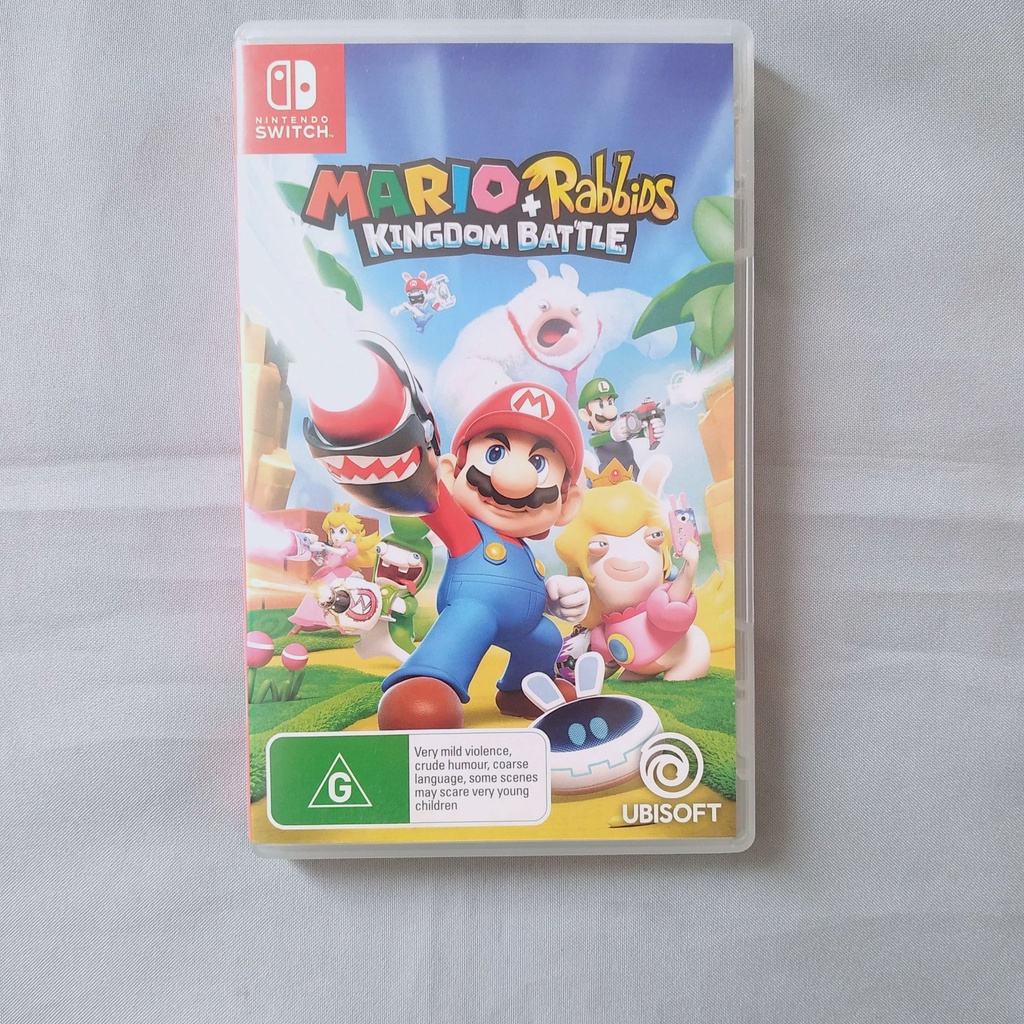 Jogo Mario + Rabbids Kingdom Battle (Mídia Física Original) Nintendo ...