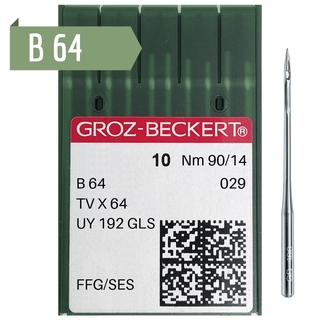 CAIXA DE AGULHA DE COSTURA B64 TVx64 UY192 90/14 FFG