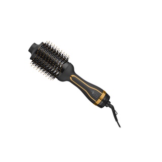 Escova Secadora Oval com Cabo Giratório, Revestimento Cerâmico 1200W 220V Dourada Essenza - EB088