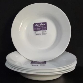 Conjunto 6 Pratos Menu Fundo Opaline - Prato Fundo Duralex Menu - Utensílios De Cozinha Nadir Figueiredo