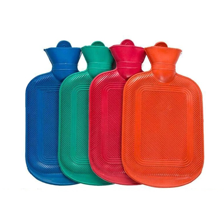 Bolsa de água Quente de Silicone, Garrafa de água Quente de Inverno Bonita  Segura para Menstruação (Rosa)