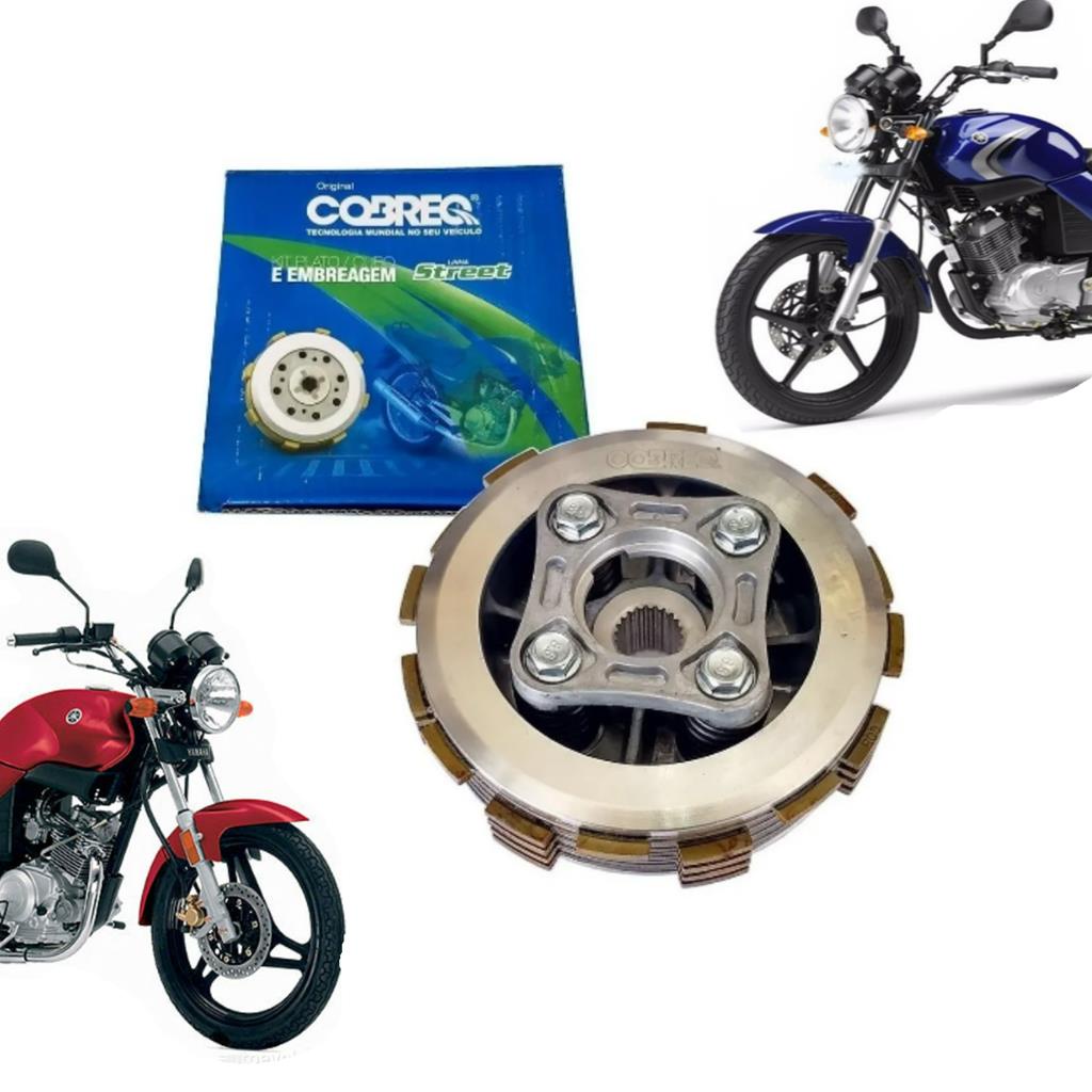 Kit Embreagem Completo Cbx 250 Twister 2001 2002 2003 2004 2005 2006 2007 2008 Original Cobreq