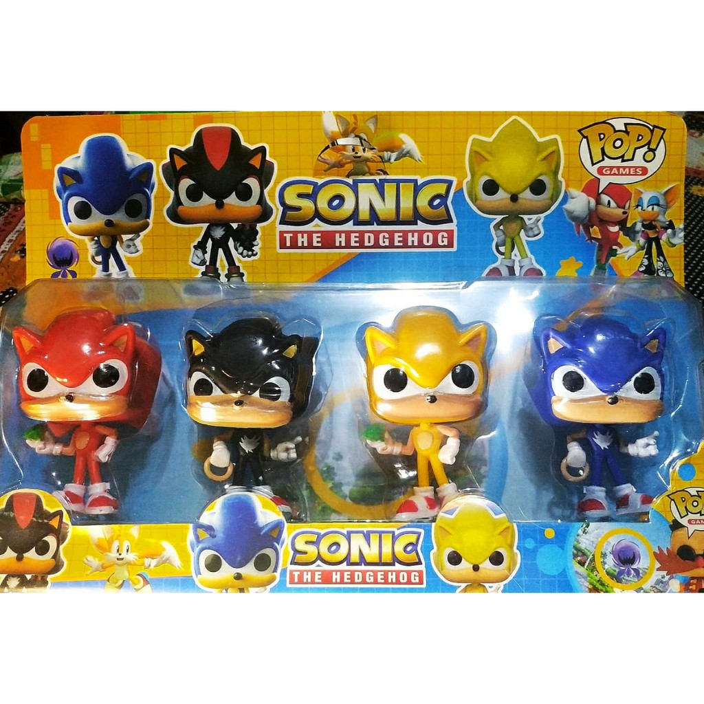 Kit personagens sonic funko. em Promoção na Americanas