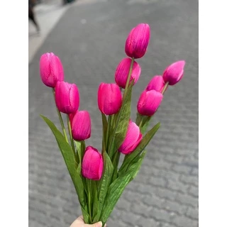 Flor Artificial Tulipa / 4 tulipas/ Decoração, Casamento, aniversário, eventos e etc...