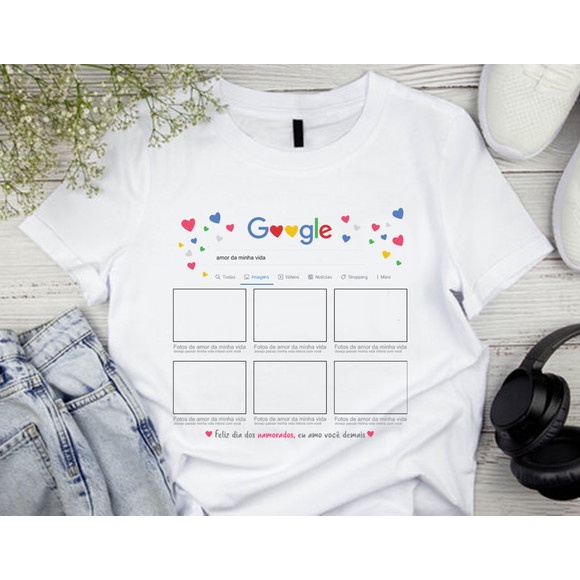 Camiseta Branca Chrome Dino Game Jogo Google Internet