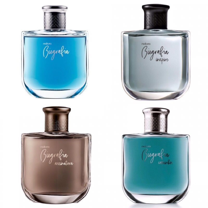 Perfume Biografia Desodorante Colônia, Feminino ou Masculino 100ml da Natura,  Varias fragrâncias = Variações