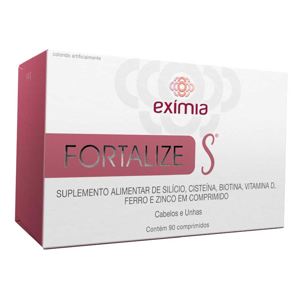 Eximia Fortalize S Cabelos E Unhas Suplemento Alimentar C/90 ...