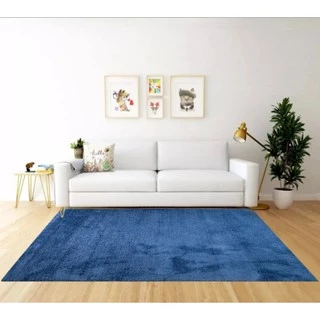 Tapete Quadrado 1,00 X 1,00 Apolo Sala Quarto Pelo Curto Macio Comercio 100% Antiderrapante