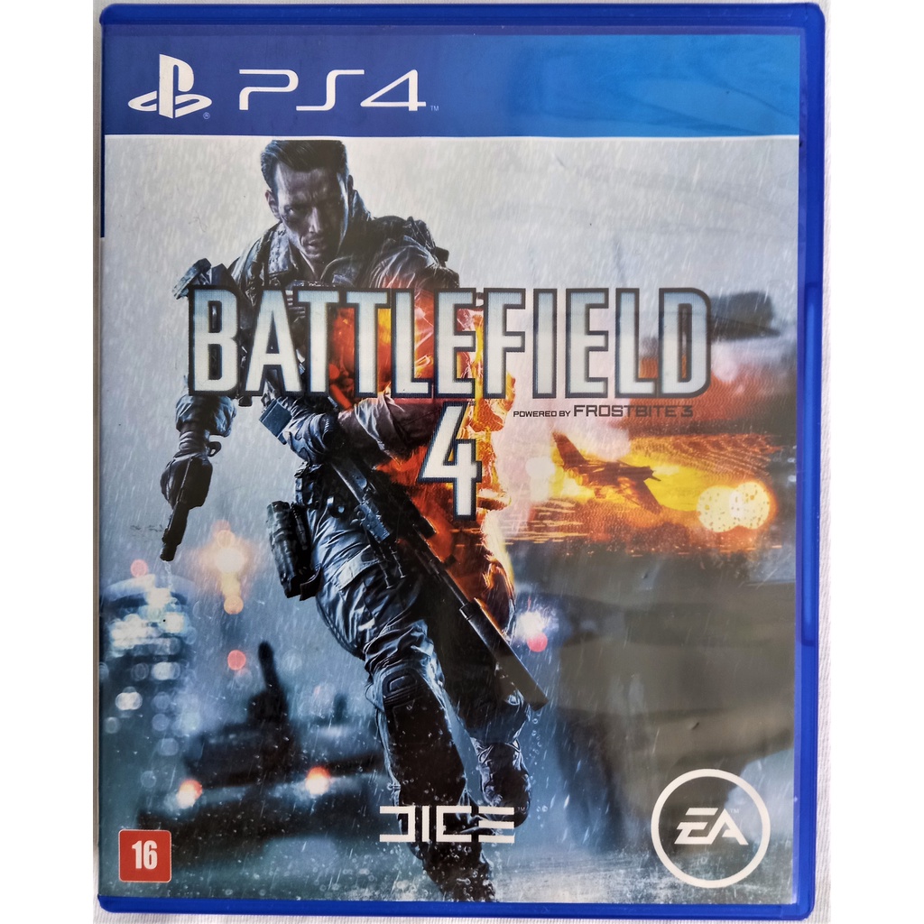 Battlefield 4 PS4 - Game Mídia Física - Jogo PS4 Seminovo Original  Playstation 4