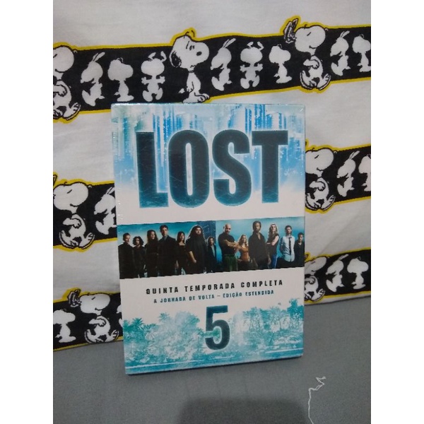Box Dvd - Lost - 5ª Temporada Completa - 5 Dvds - Original Novo Lacrado ...
