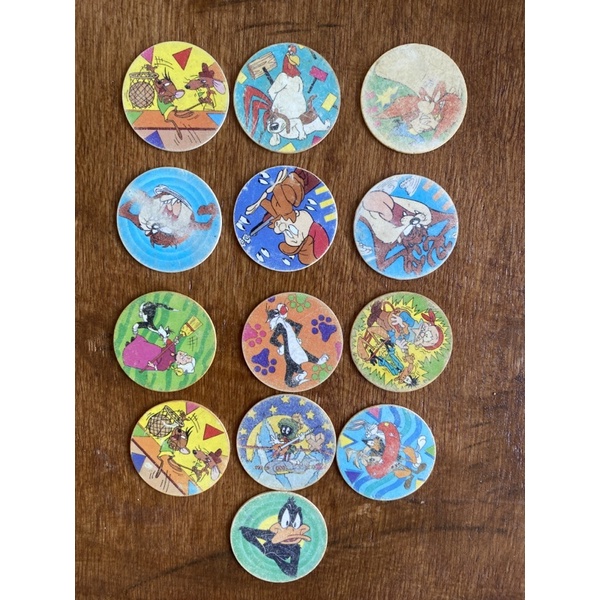Lote Tazos Looney Tunes Elma Chips | Shopee Brasil