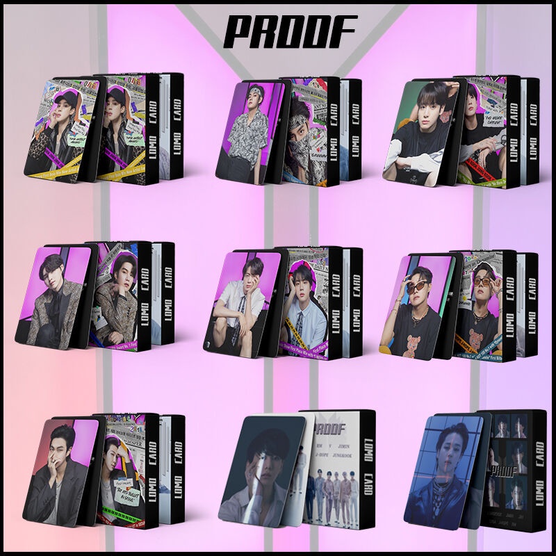 55Pcs Bangtan Boys Lomo Cards BTS Photocards Bangtan Boys 2023 Festa New Album Bangtan Boys Postcards Gift for Army Fans