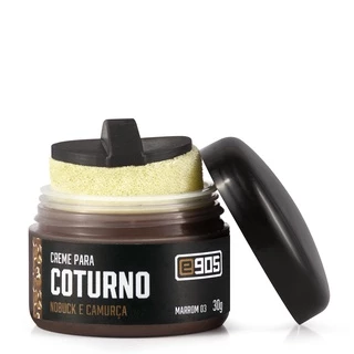 Creme Mousse Renovador para Bota Nobuck e Camurça com Esponja Aplicadora 30g E905
