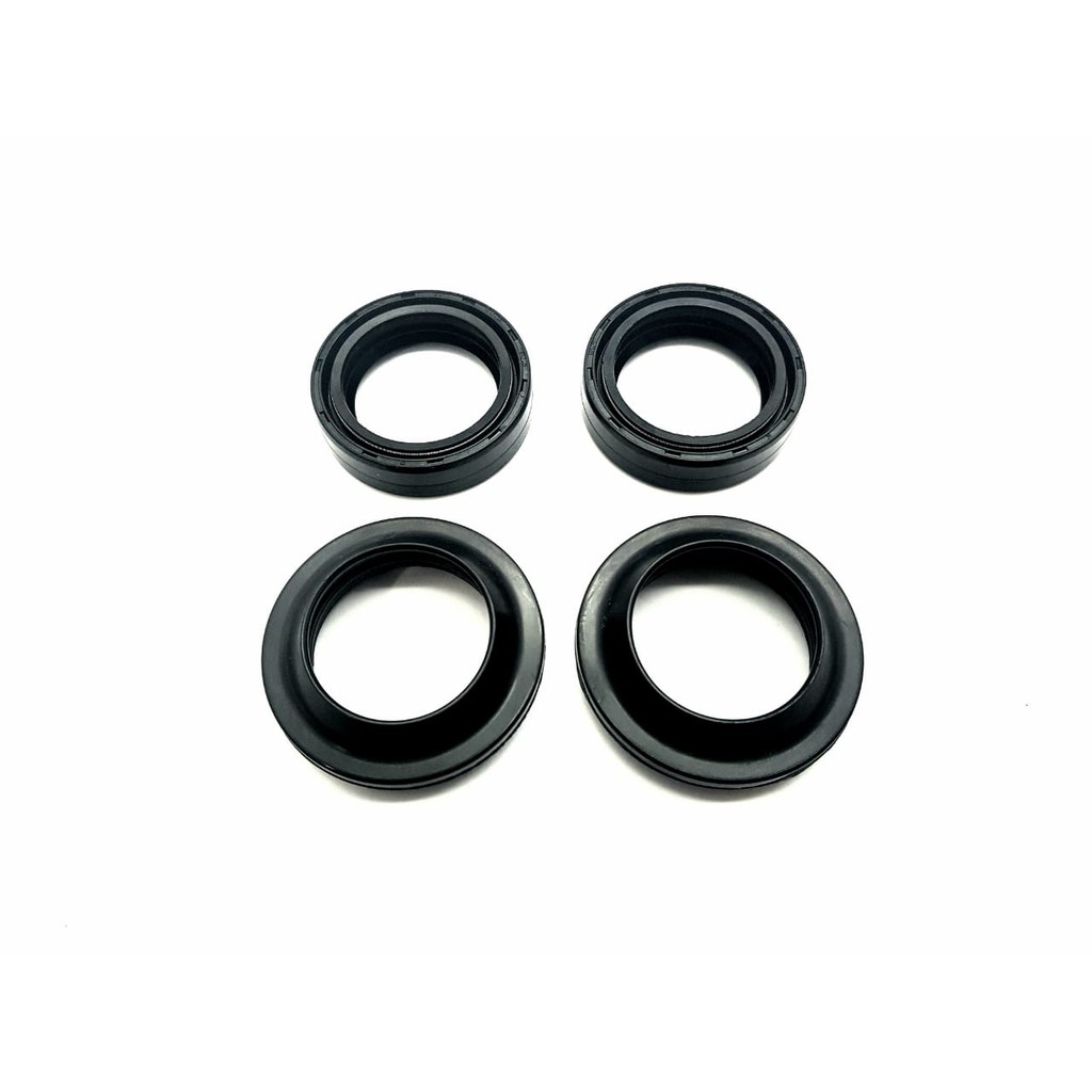 Par Retentor Bengala + Par Guarda Pó Yamaha Ybr 125